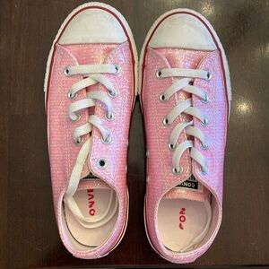Converse All-Star,  Pink, size 3 Junior.